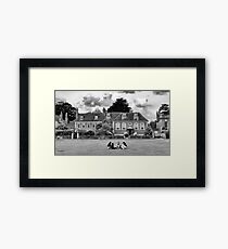 The Village Green Framed Print
