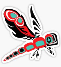The Dragonfly Sticker