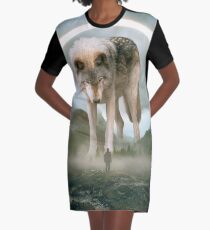 égide | Loup Robe t-shirt