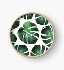 TROPICAL LUSH Clock