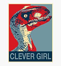 Lámina fotográfica Raptor Propaganda - Clever Girl