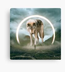 aegis | wolf Canvas Print