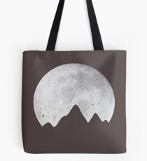 Moon Over Mountains Tote Bag