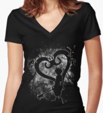 Keyblade Chosen Fitted V-Neck T-Shirt