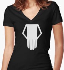 Camiseta entallada de cuello en V Camisa de Bakugou Katsuki Skull (capítulo 96)