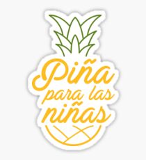 Piña para las niñas Sticker
