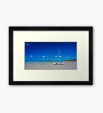 Dingo Beach Framed Print