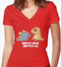 Inevitable Betrayal Women's Fitted V-Neck T-Shirt