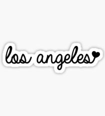 los angeles Sticker