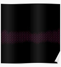 Pixel Pink Poster