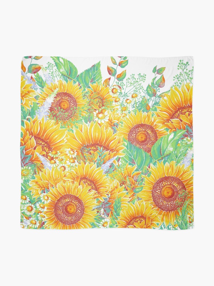 Alternate view of Summer Garden 4 Scarf