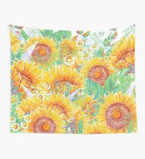 Summer Garden 4 Wall Tapestry