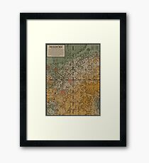Hier sind Roboter Gerahmtes Wandbild