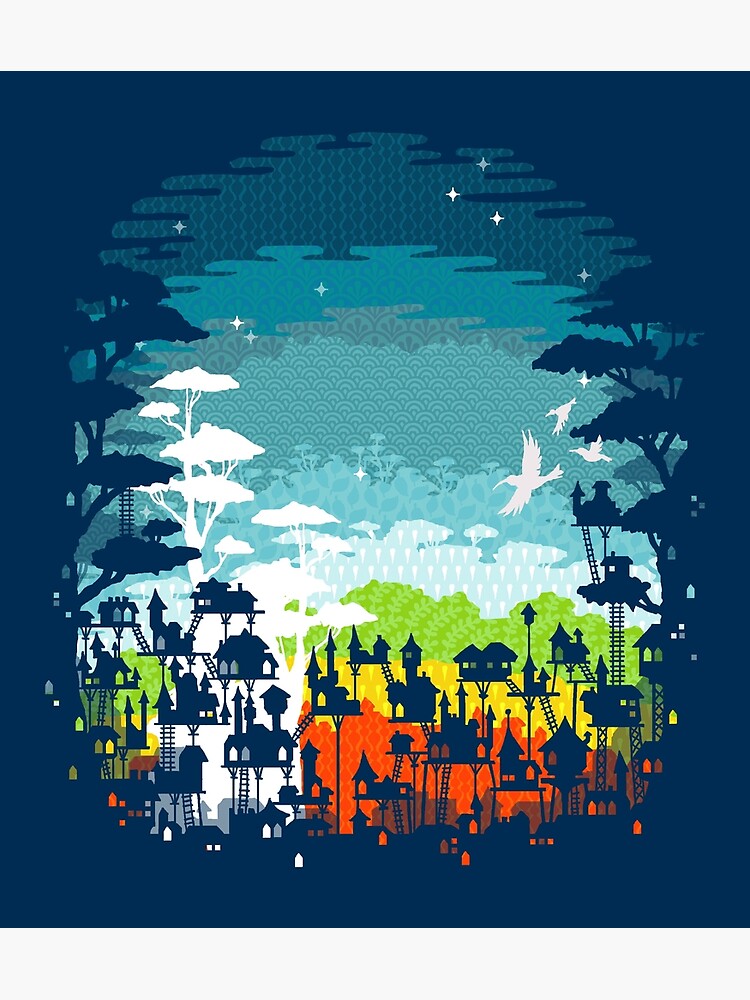 Rainforest city by EleanorLutz