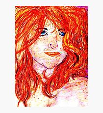 Self Portrait (enhanced) Photographic Print