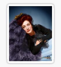 Colorized Joan Crawford circa 1939-1942 Sticker