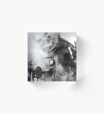 Steam power Acrylic Block