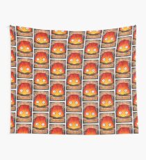 Howl's Moving Castle Illustration - CALCIFER (original) Wall Tapestry