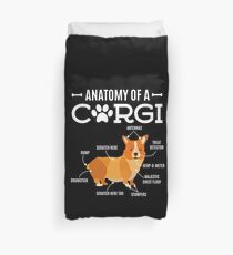 Funda nórdica Anatomy Of A Corgi Funny Dog Lover Gift