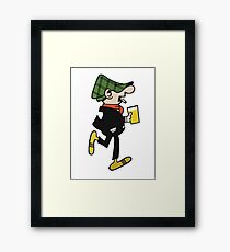 Andy Capp Gerahmtes Wandbild