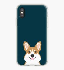 Teagan - Corgi Welsh Corgi gift phone case design for pet lovers and dog people iPhone Case