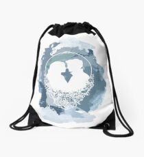 Captainswan watercolour Drawstring Bag