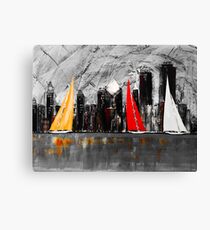 A Chicago Sail Canvas Print