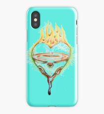 FLAMING HEART>>>love iPhone Case
