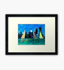 A Chicago Sail Framed Print