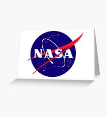 Official NASA (meatball) Logo Greeting Card