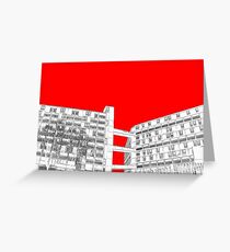 Park Hill Red Greeting Card