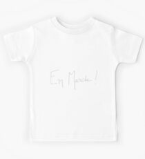 En Marche! Logo for Dark Colors Kids Tee