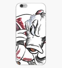 Charcoal and Oil - Devil Donald Duck iPhone Case