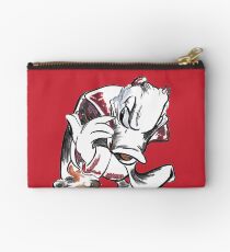 Charcoal and Oil - Devil Donald Duck Studio Pouch