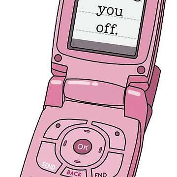pink flip phone 2000s aesthetics Photographic Print for Sale by  forkmuddies