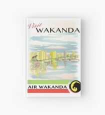 Besuchen Sie Wakanda- Vintage Travel Ad Notizbuch
