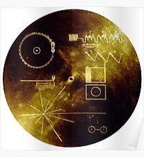 Der Goldene Rekord der Voyager! Poster