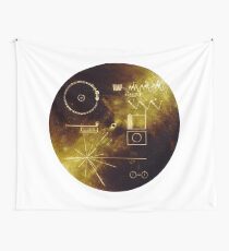 The Voyager Golden Record! Wall Tapestry