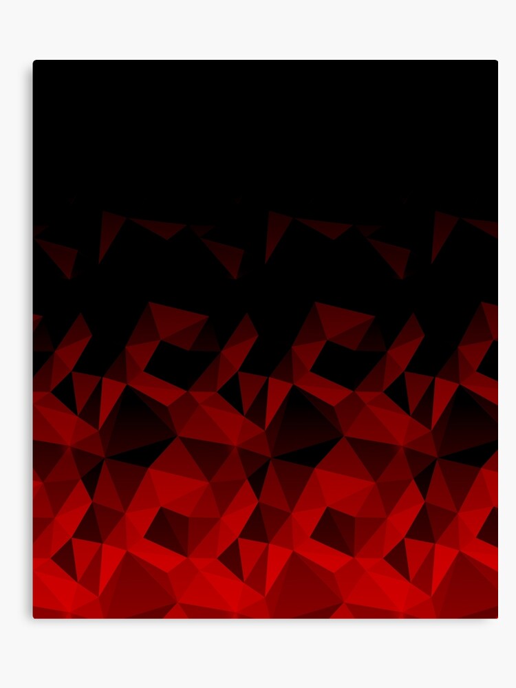 Abstract Red And Black