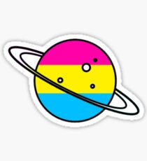 Pan Planet Sticker