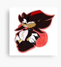 Shadow The Hedgehog Canvas Print