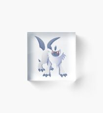 Absol Cute Acrylic Block