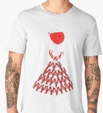Lobster Dominance Hierarchy - Fire Red Men's Premium T-Shirt