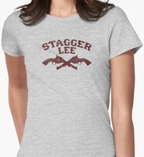 Stagger Lee - Crossed Pistols Edition Women's Fitted T-Shirt