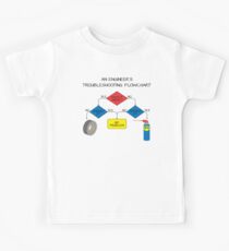Engineering Flowchart Kids Tee