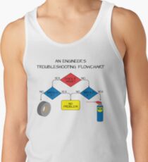 Engineering Flowchart Tank Top