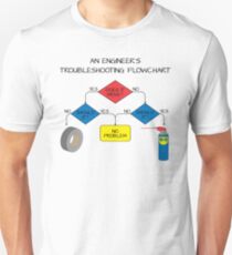 Engineering Flowchart Unisex T-Shirt