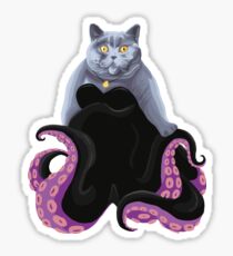Ursula the Sea Cat Sticker
