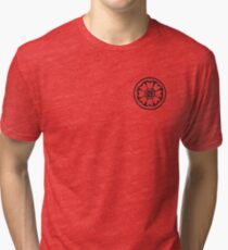 White Lotus Badge Tri-blend T-Shirt