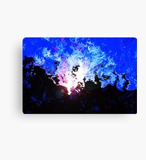 Oil Spill Canvas Print